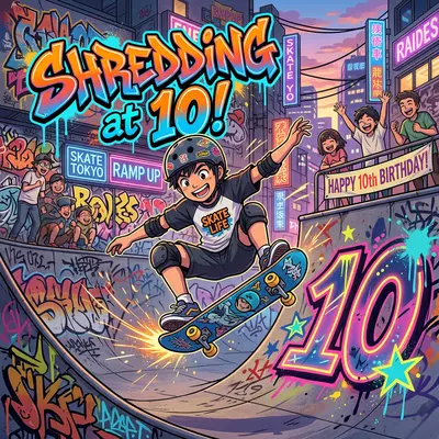 10th Birthday Skateboard Park preview
