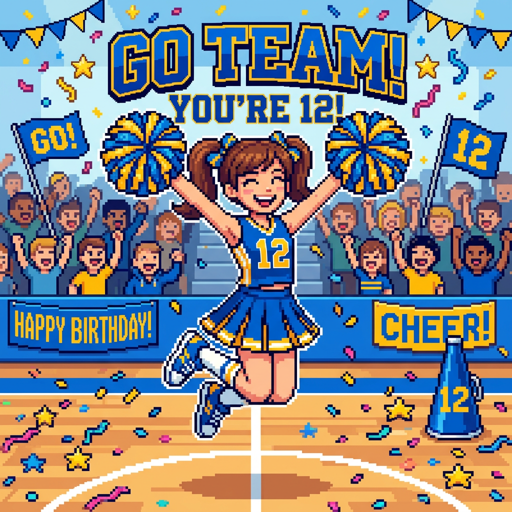12th Birthday Cheer Squad preview