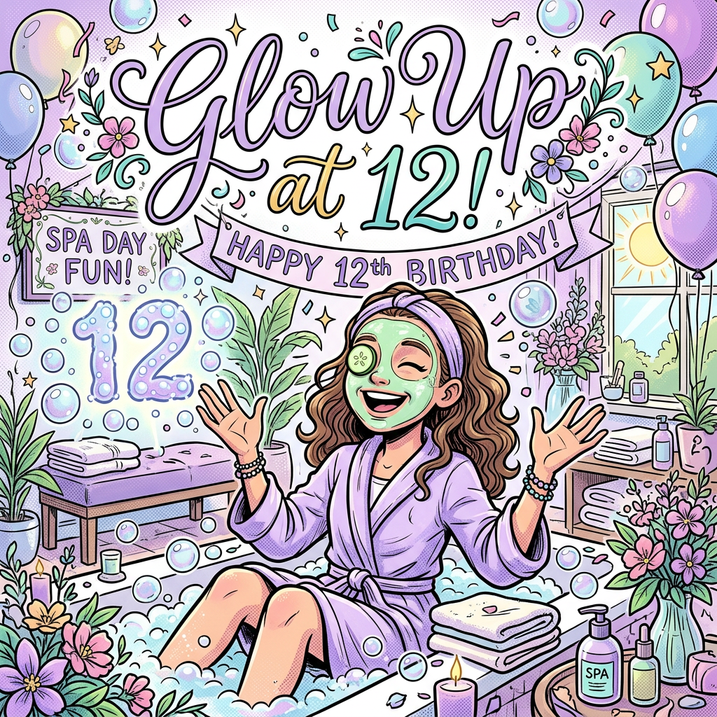 12th Birthday Spa Day preview