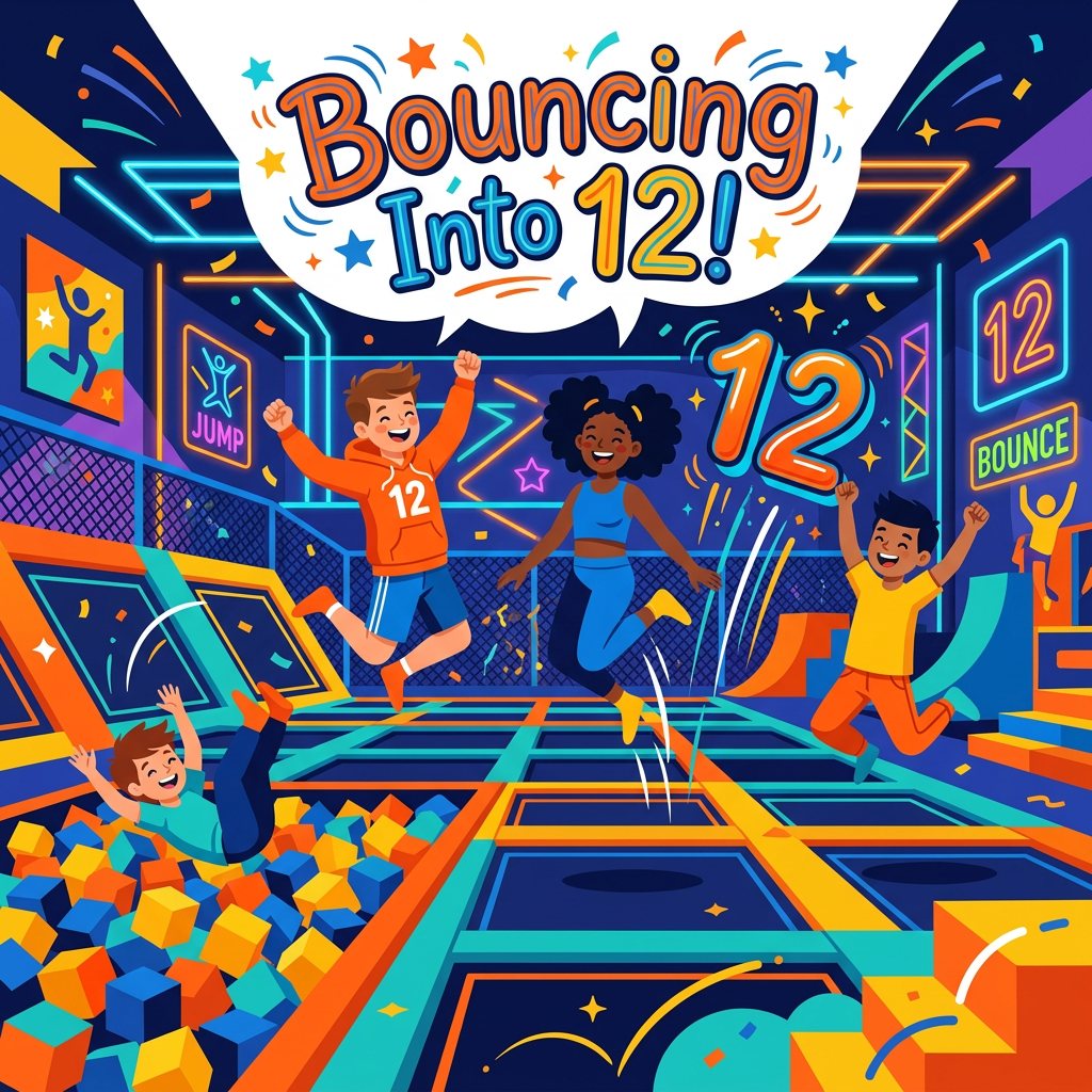 12th Birthday Trampoline Park preview