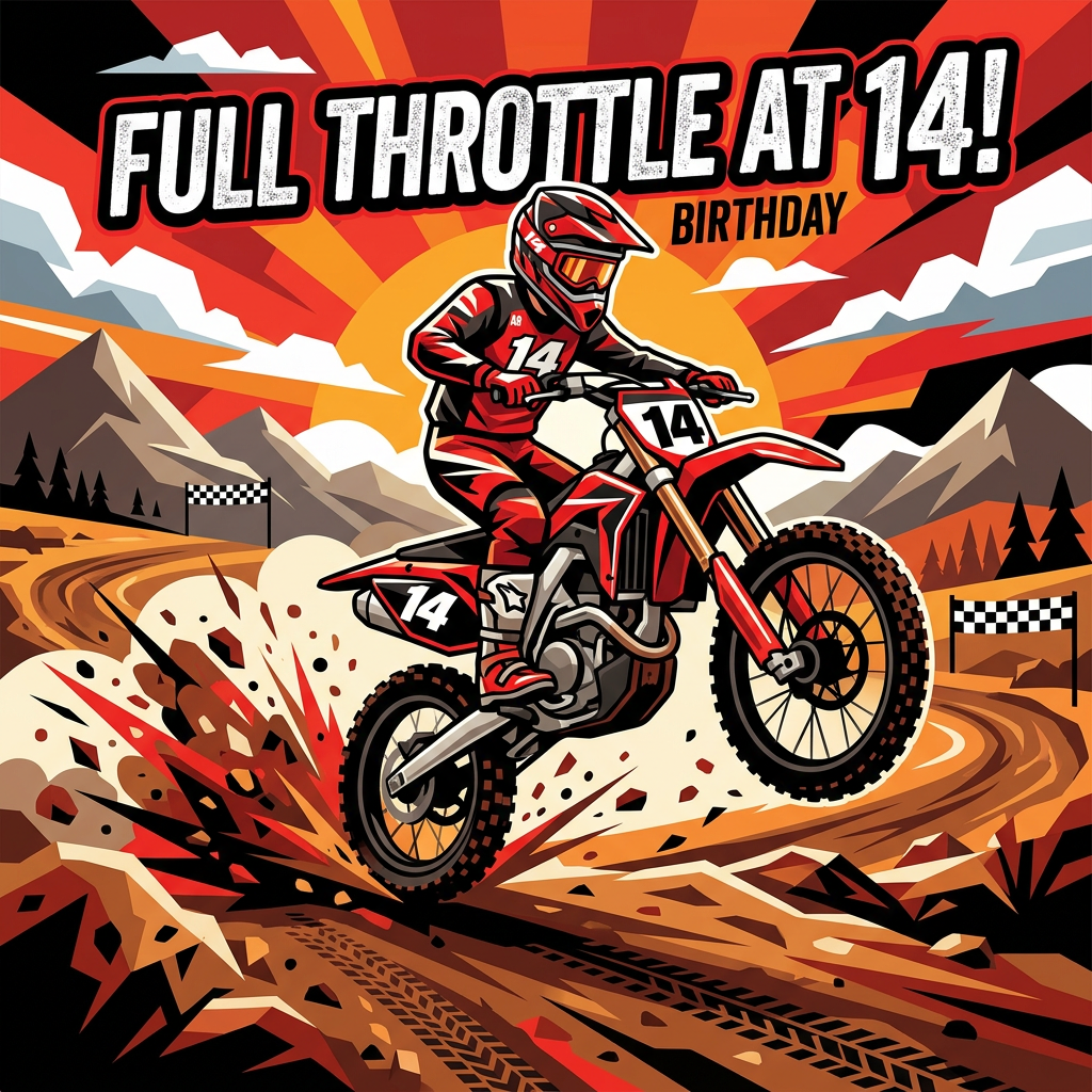 14th Birthday Motocross preview