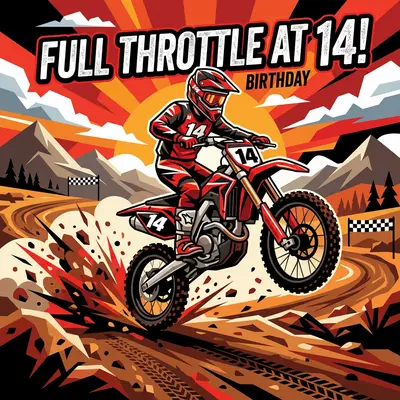 14th Birthday Motocross preview