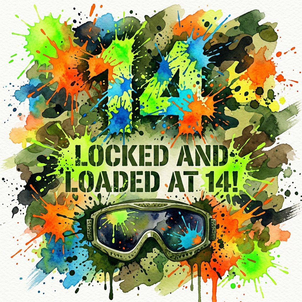 14th Birthday Paintball Battle preview