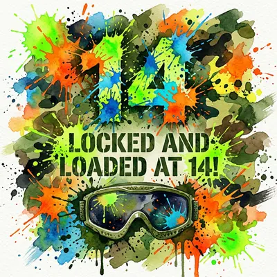 14th Birthday Paintball Battle preview