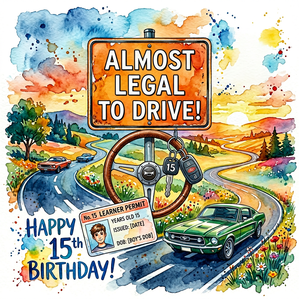 15th Birthday Almost Driving preview