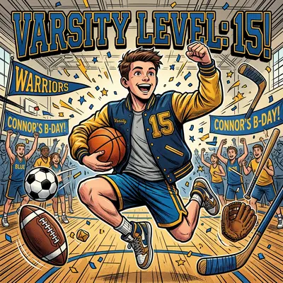 15th Birthday Varsity Athlete preview