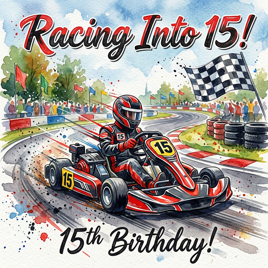 15th Birthday Go Kart Racing preview