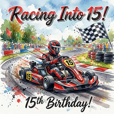 15th Birthday Go Kart Racing preview