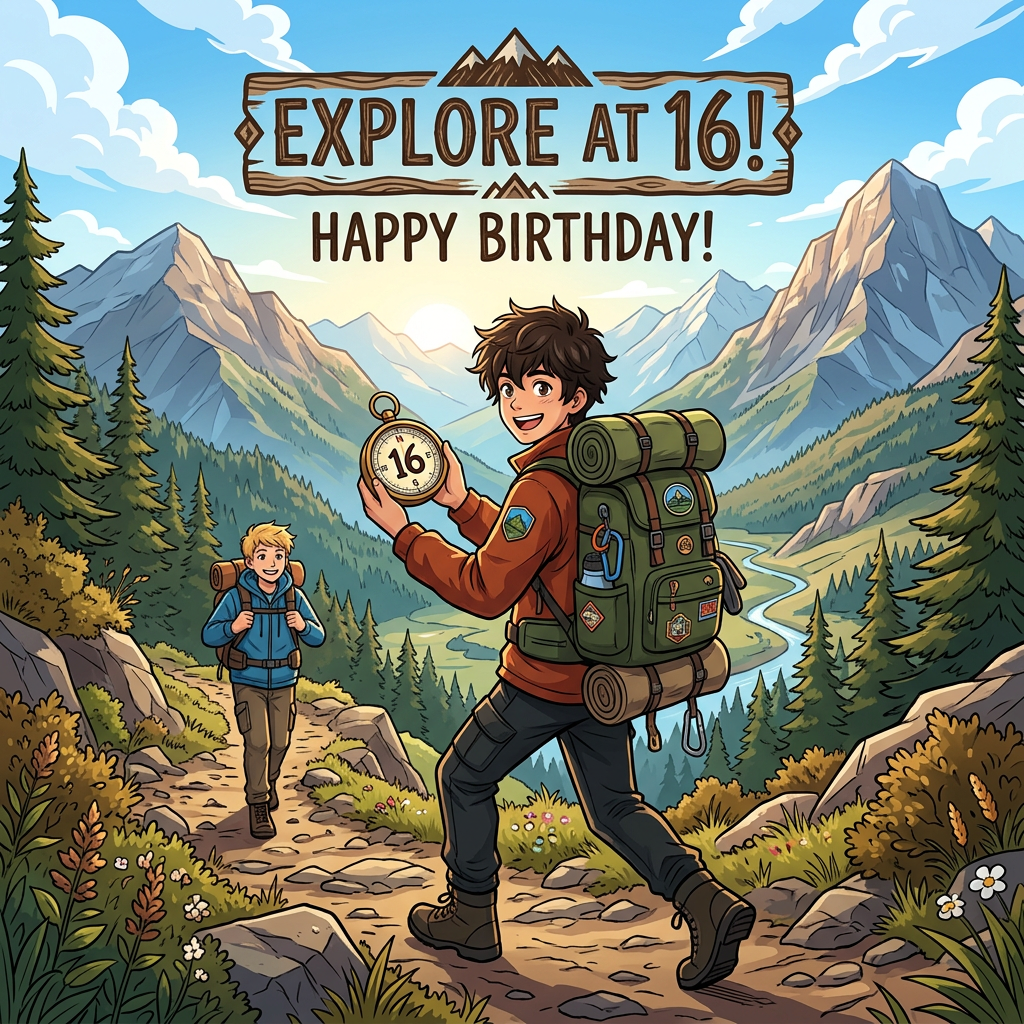 16th Birthday Outdoor Adventure preview