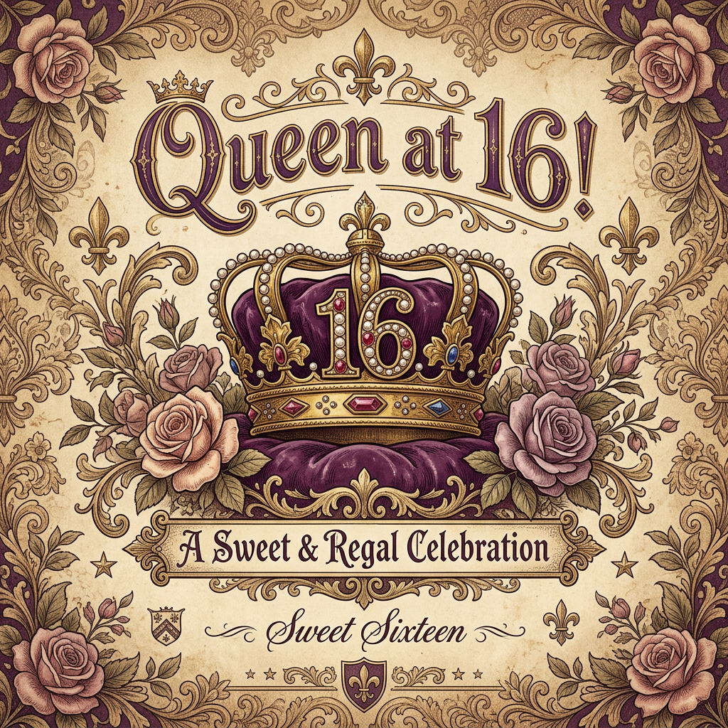 16th Birthday Sweet Sixteen Crown preview