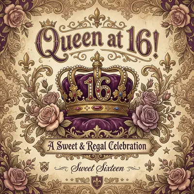 16th Birthday Sweet Sixteen Crown preview