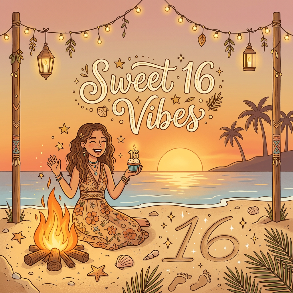 16th Birthday Sunset Beach preview