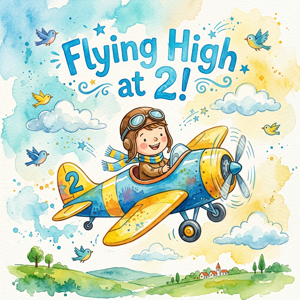 2nd Birthday Airplane Pilot preview