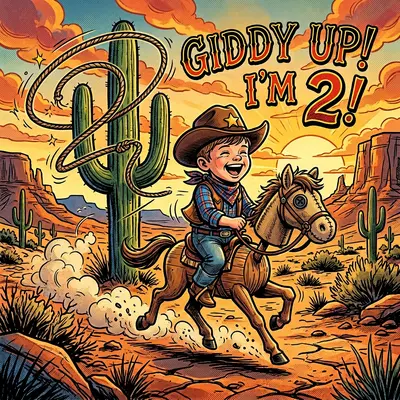 2nd Birthday Cowboy Rodeo preview