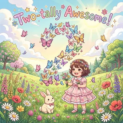 2nd Birthday Butterfly Girl preview