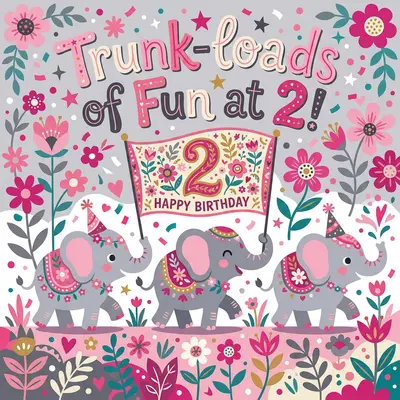 2nd Birthday Elephant Parade Girl preview