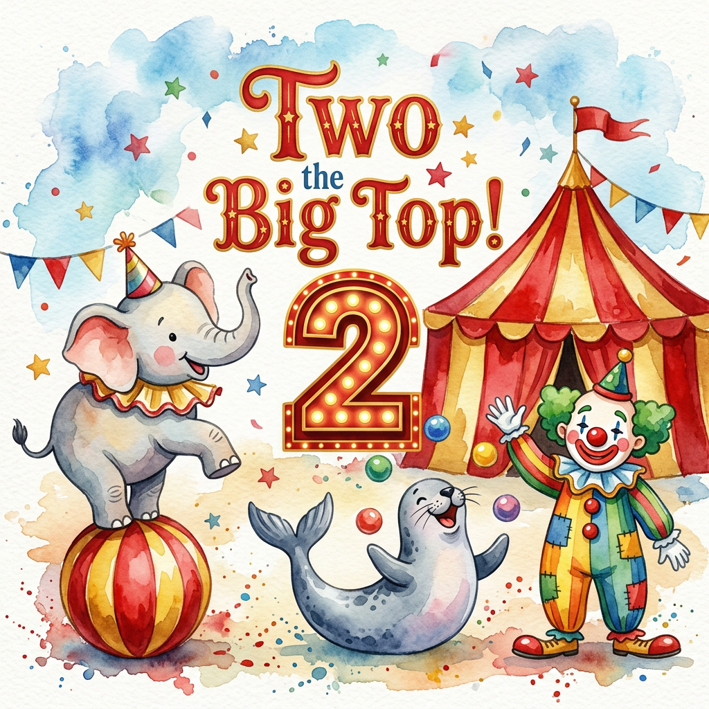 2nd Birthday Circus Animals preview