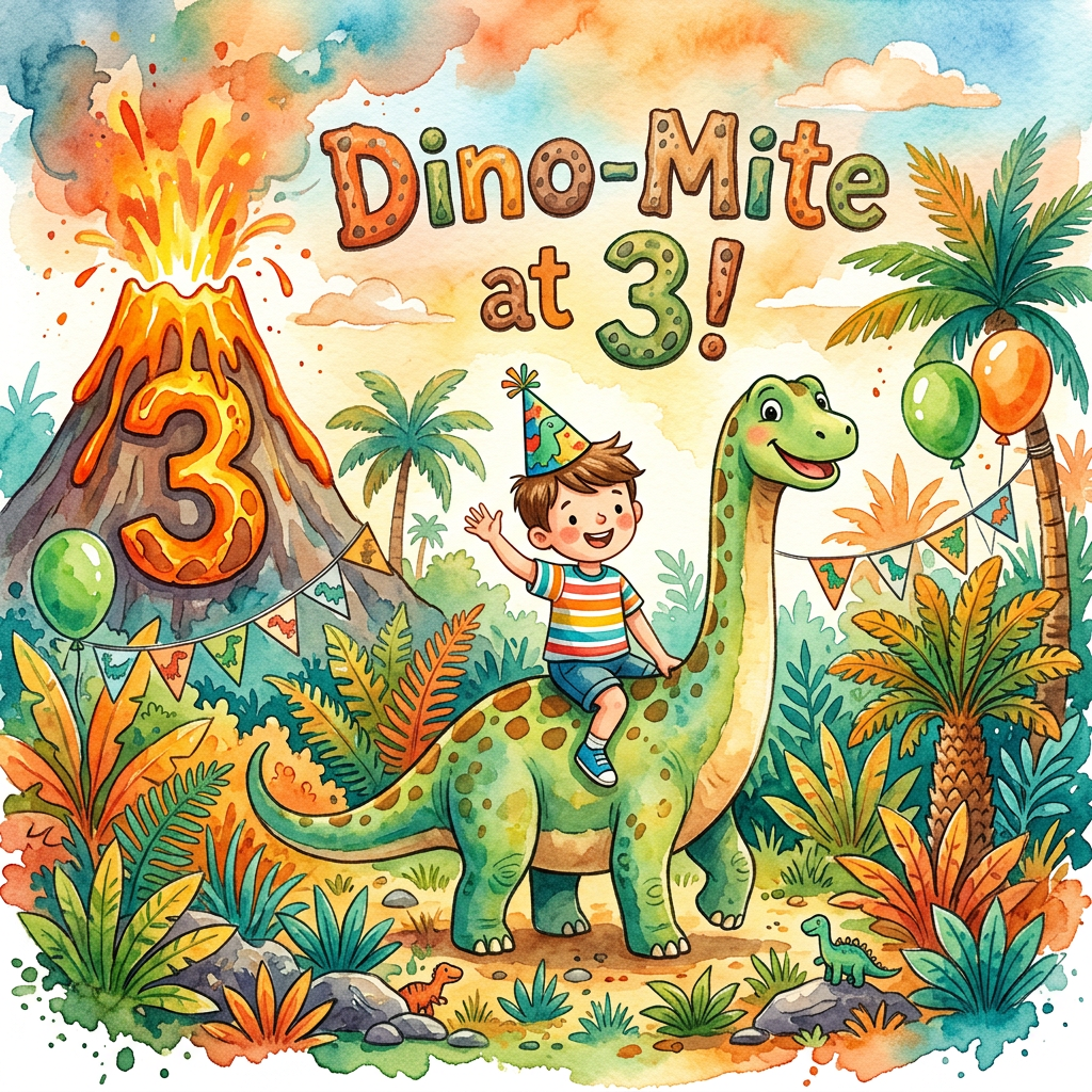 3rd Birthday Dinosaur Explorer preview