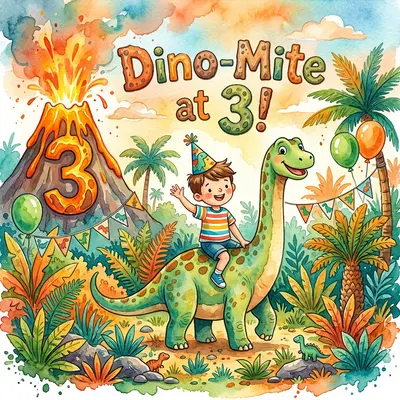 3rd Birthday Dinosaur Explorer preview