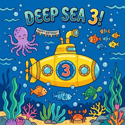 3rd Birthday Submarine preview