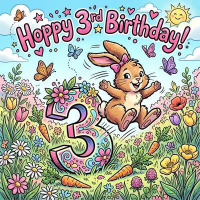 3rd Birthday Bunny Hop preview
