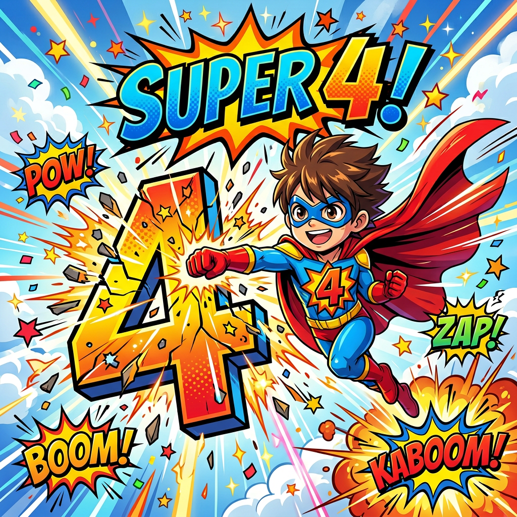 4th Birthday Superhero Smash preview