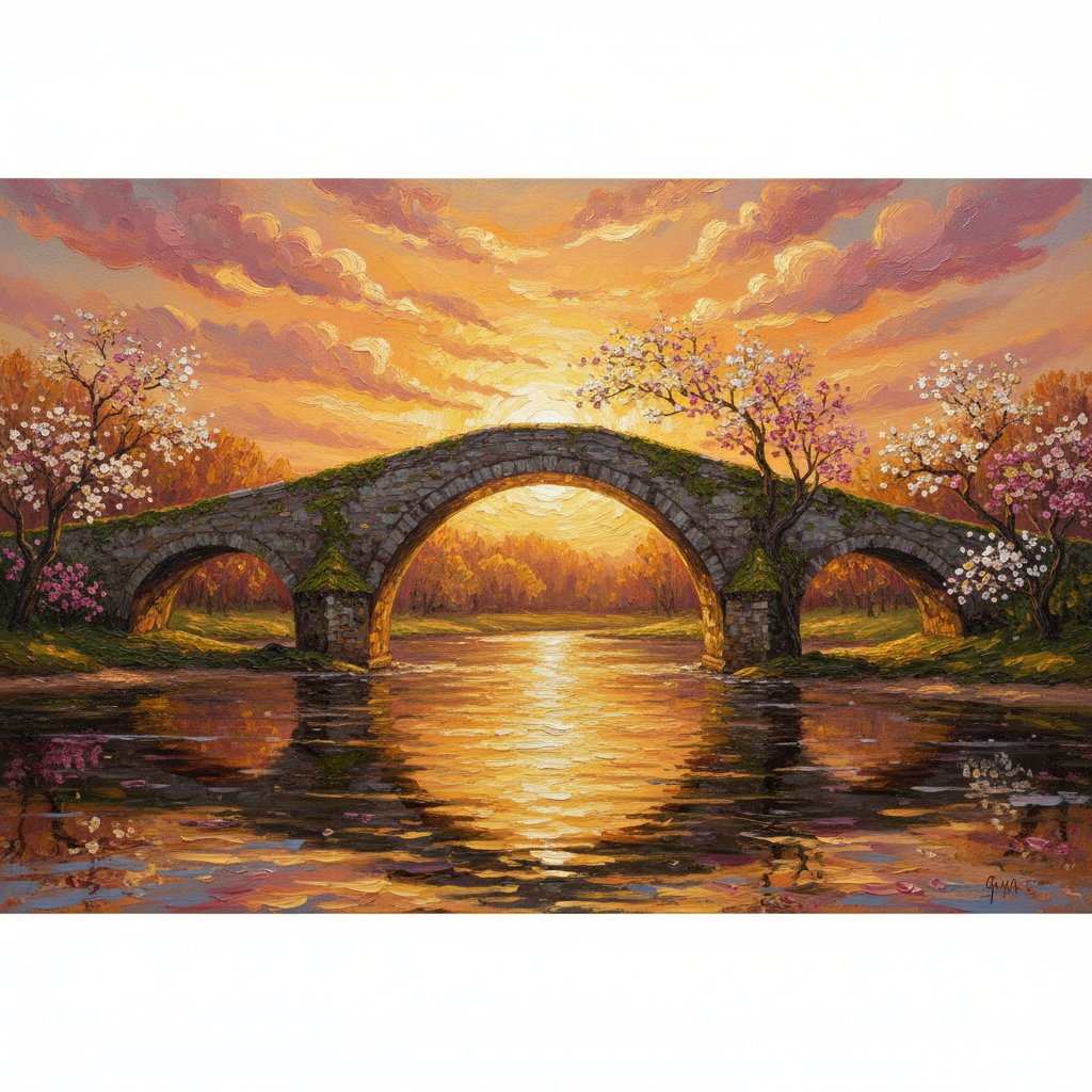 Sunset Bridge Mending preview