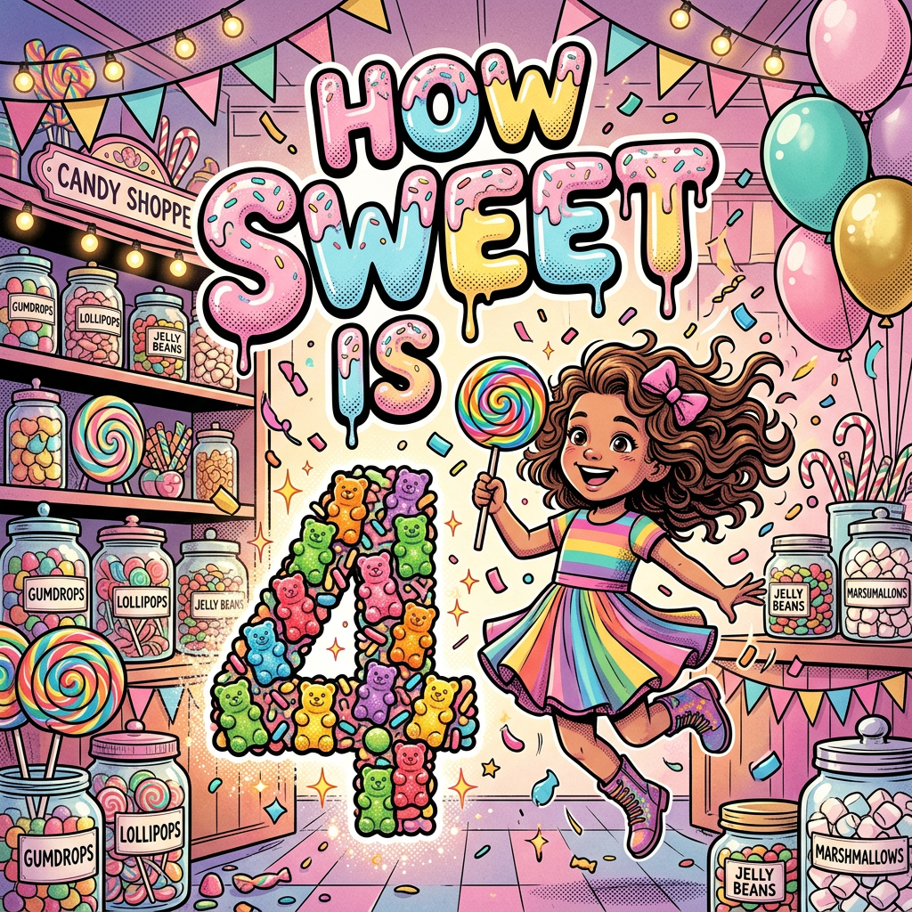 4th Birthday Candy Shop preview