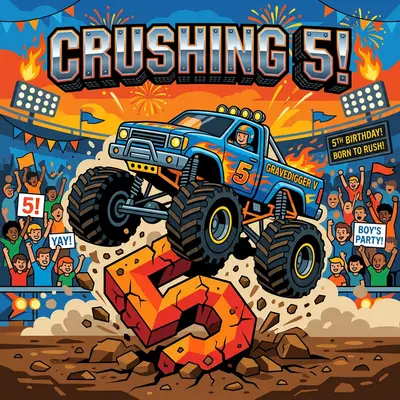 5th Birthday Monster Jam preview