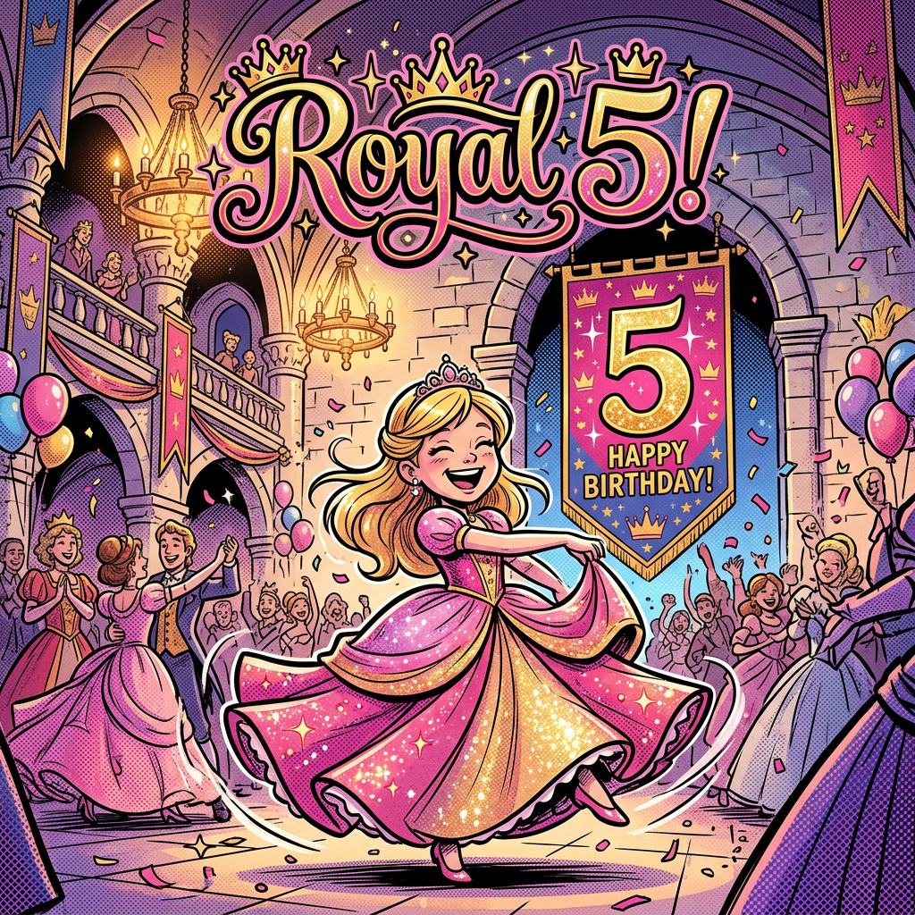 5th Birthday Princess Ball preview