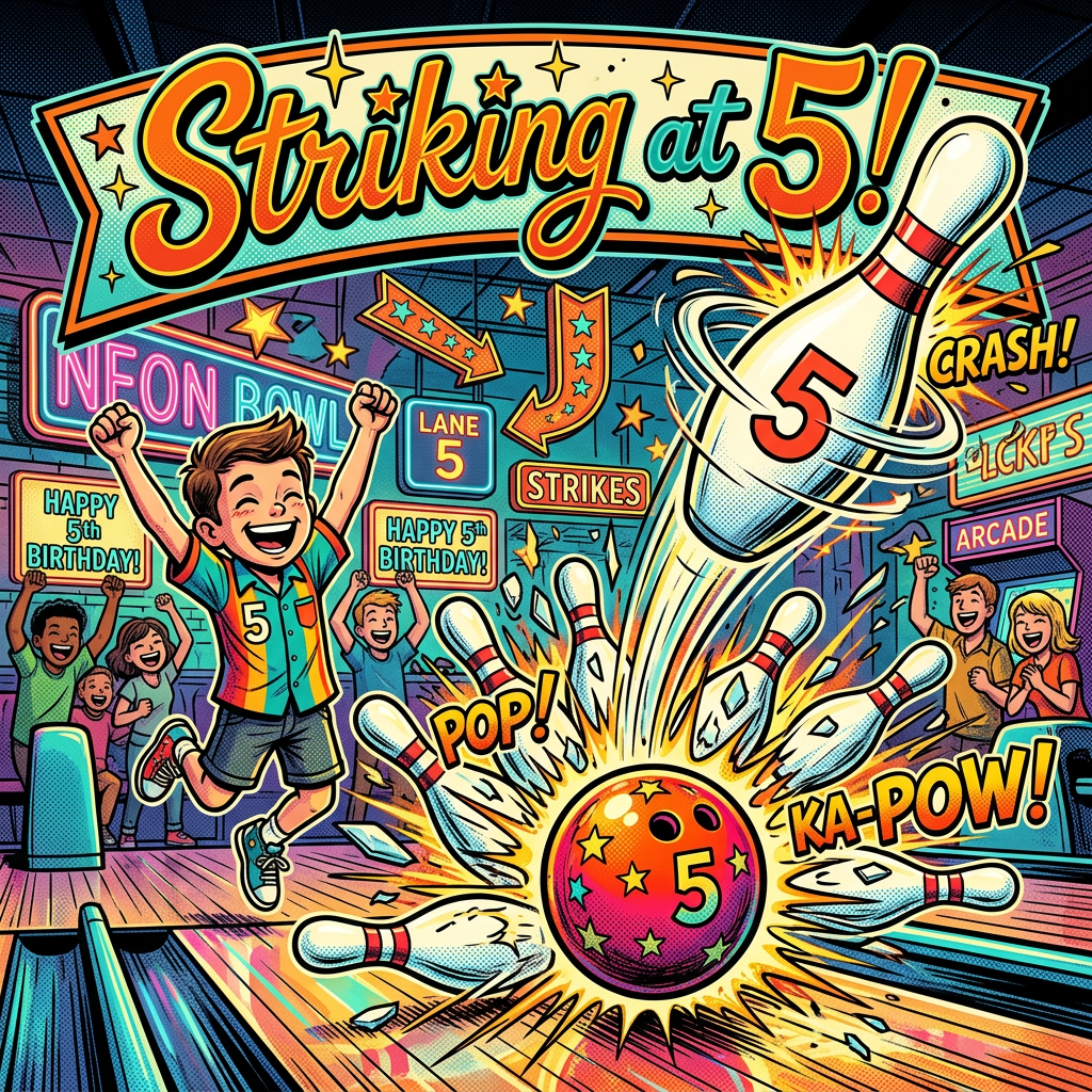 5th Birthday Bowling Alley preview