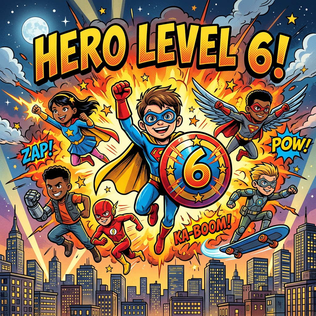 6th Birthday Superhero Squad preview