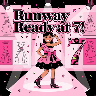 7th Birthday Fashion Show Girl preview
