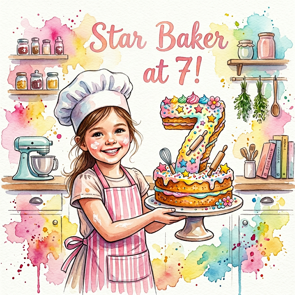 7th Birthday Cooking Show Girl preview