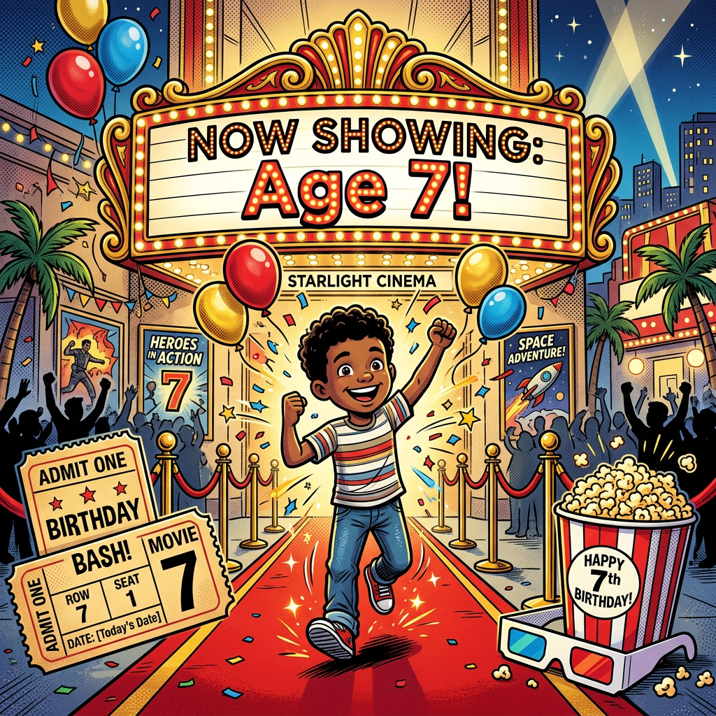 7th Birthday Movie Theater preview