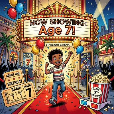 7th Birthday Movie Theater preview