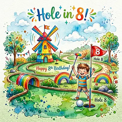 8th Birthday Mini Golf preview