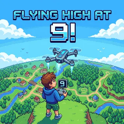 9th Birthday Drone Pilot Boy preview