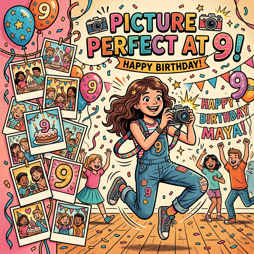 9th Birthday Photography Girl preview