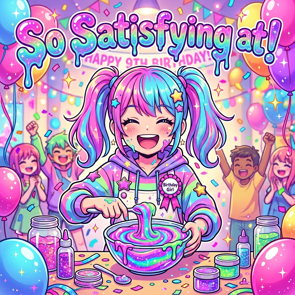 9th Birthday Slime Lab Girl preview