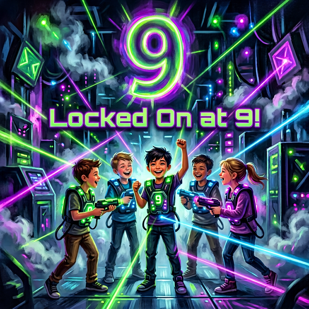 9th Birthday Laser Tag preview