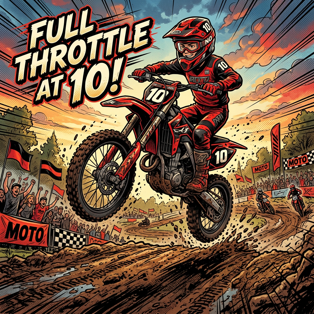 10th Birthday Dirt Bike Boy preview