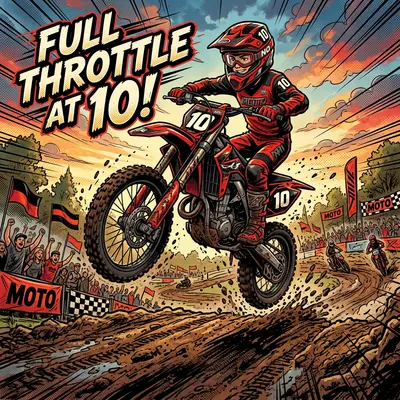 10th Birthday Dirt Bike Boy preview
