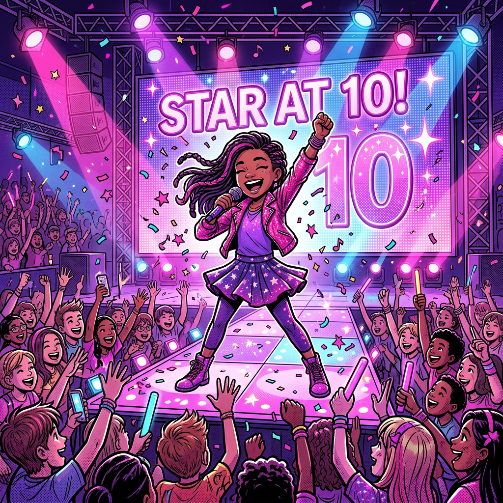 10th Birthday Singing Star Girl preview