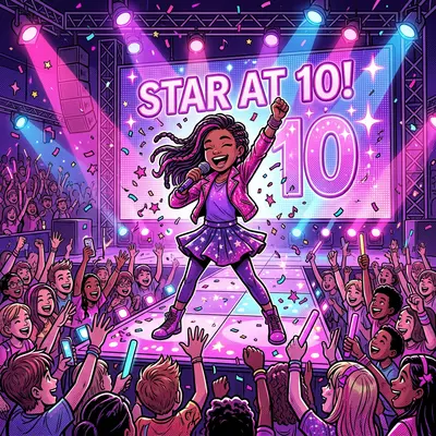 10th Birthday Singing Star Girl preview