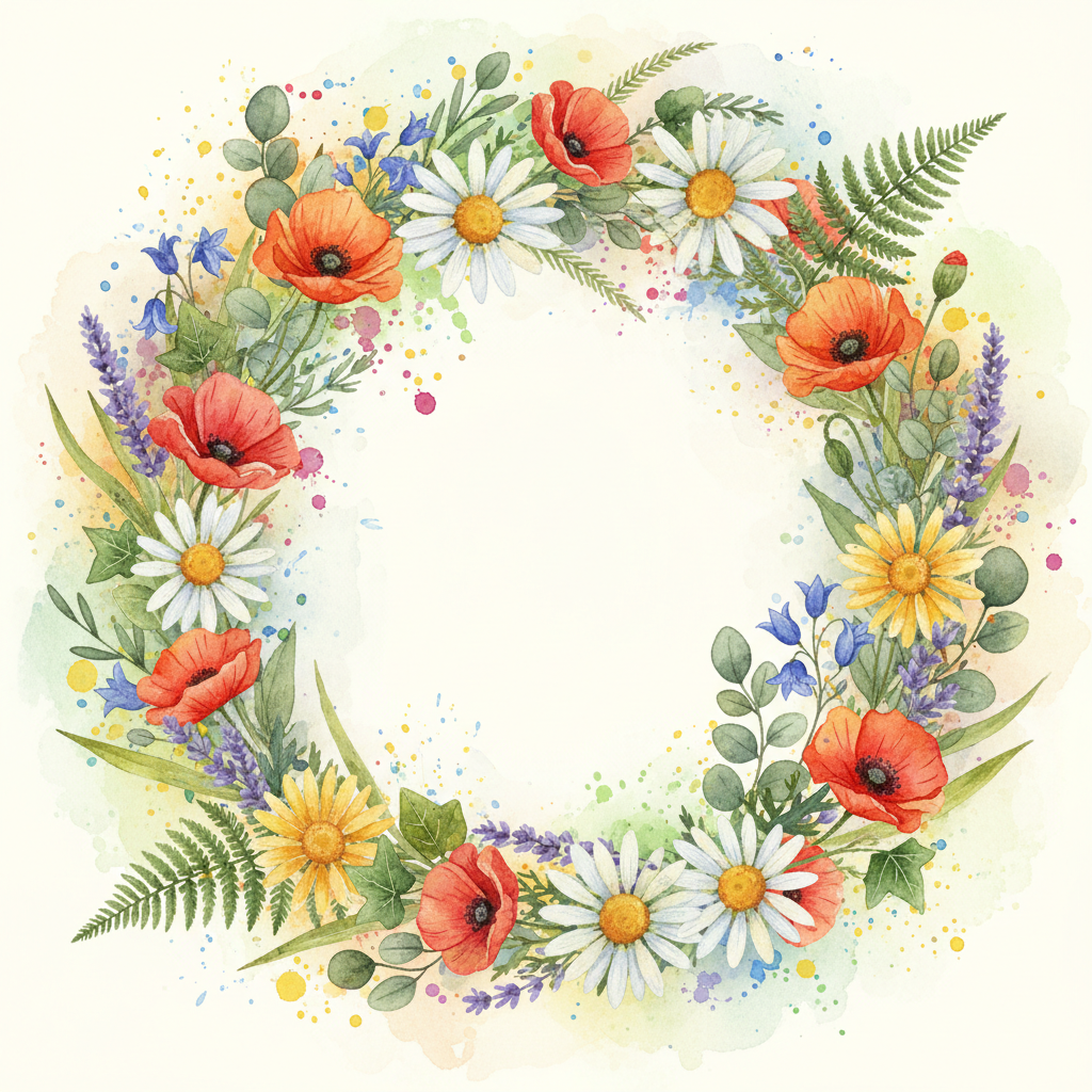 Wildflower Welcome Wreath preview