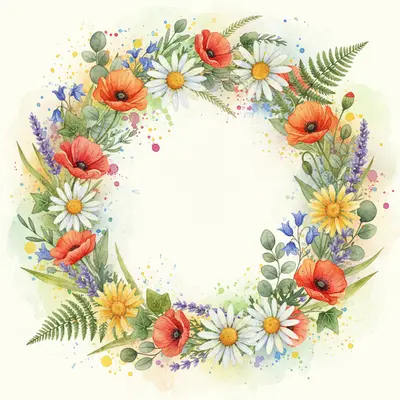 Wildflower Welcome Wreath preview