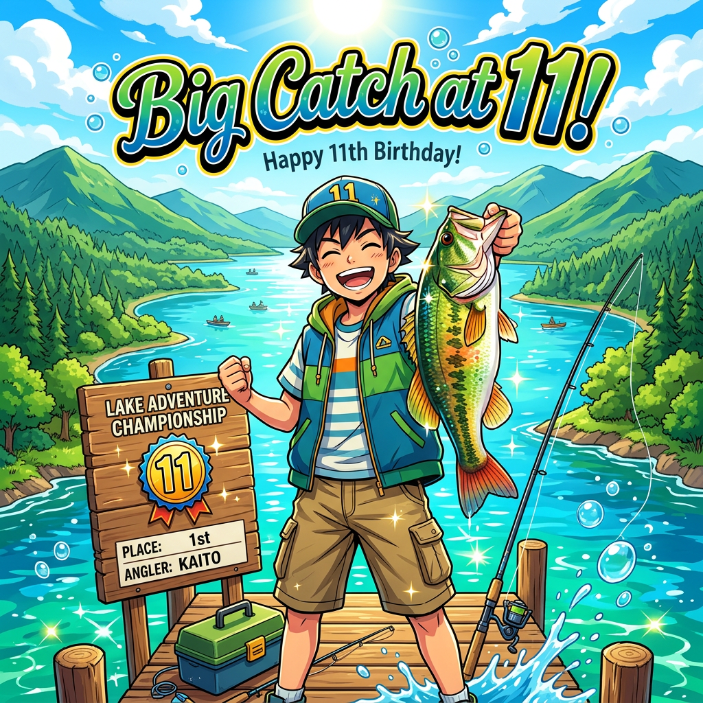11th Birthday Fishing Tournament preview