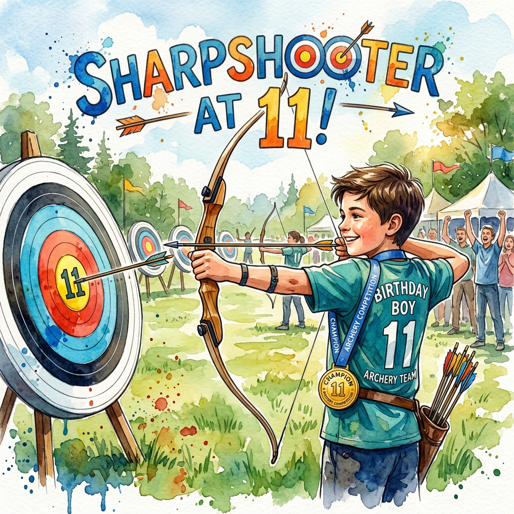 11th Birthday Archery Tournament preview