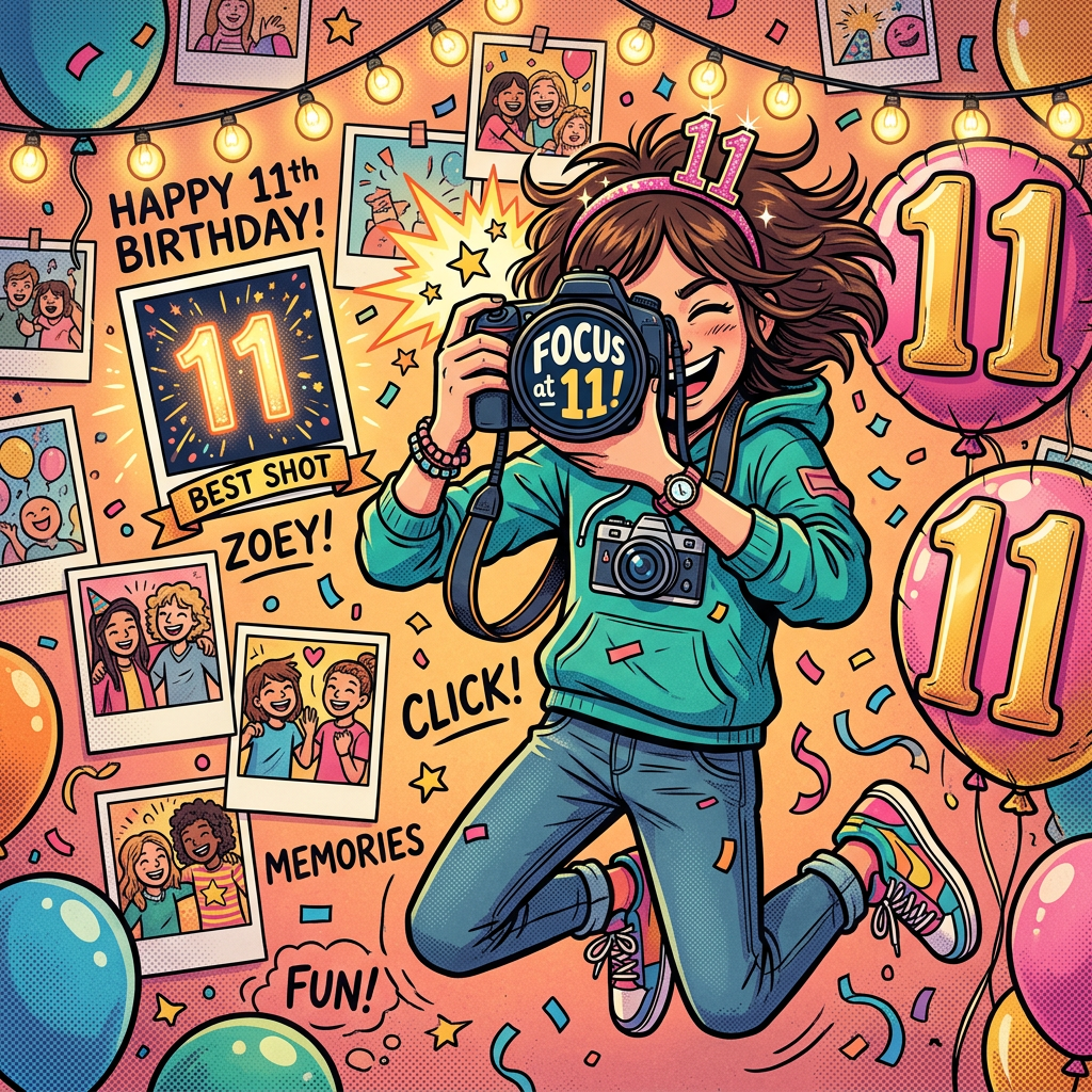 11th Birthday Photography Pro Girl preview